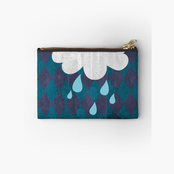 Item preview, Symbol illustration clouds rhombuses rain weather raindrops children's room kids decoration designed and sold by eskima.