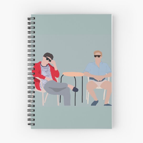 Artikelvorschau, Elio und Oliver sitzen auf einer Terrasse entworfen und verkauft von bluedreamss.
