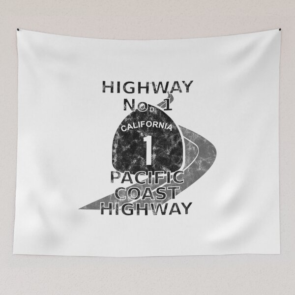 Item preview,  Called Shoreline Highway or Coast Highway. The most beautiful highway in the USA. Dream of all bikers. designed and sold by saechla.