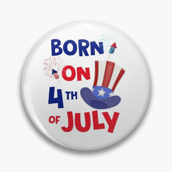 Item preview, Born On The Fourth Of July designed and sold by MagicBoutique.