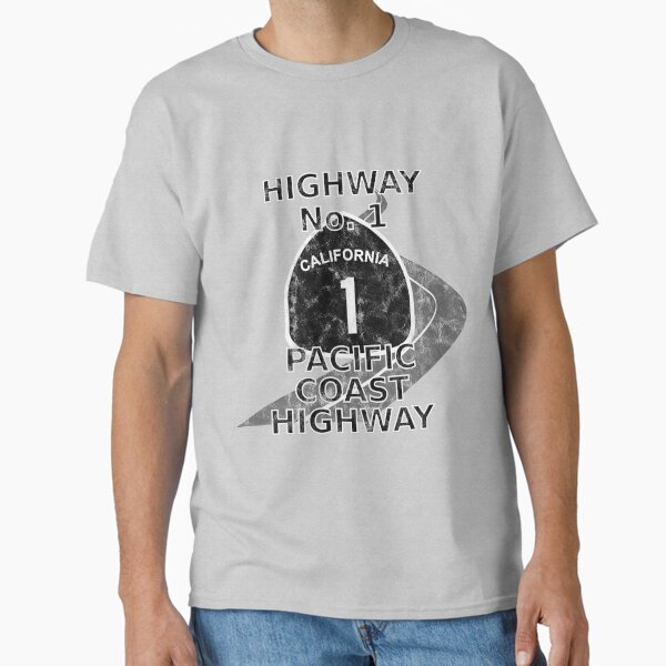 Highway No 1 - Pacific Coast Highway Classic T-Shirt