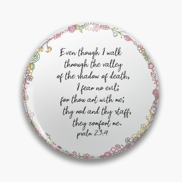 Artikelvorschau, Psalm 23:4 entworfen und verkauft von neteor.