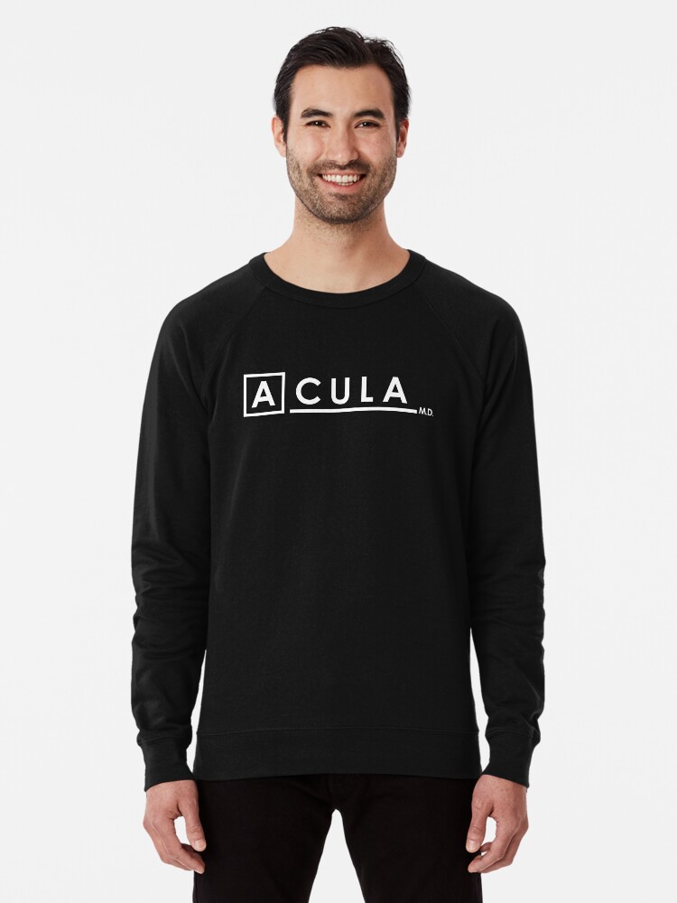 "Dr. Acula (Scrubs) x House M.D." Lightweight Sweatshirt by
