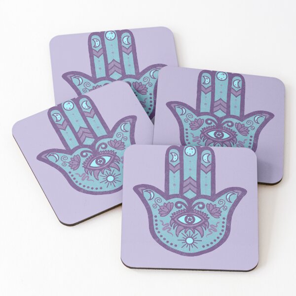 Item preview, Blueberry | Hamsa Hand Amulet  designed and sold by Bloomandflo.