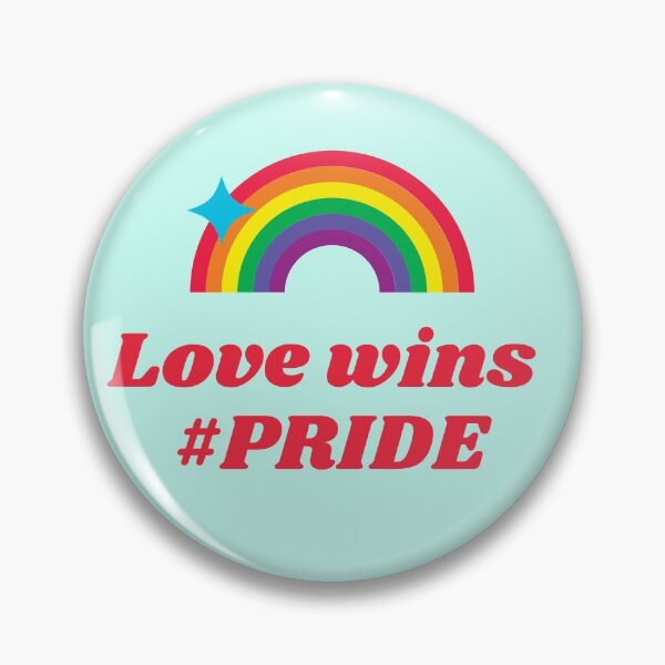 Item preview, Love wins Pride rainbow designed and sold by Delicarte.