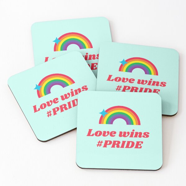 Item preview, Love wins Pride rainbow designed and sold by Delicarte.