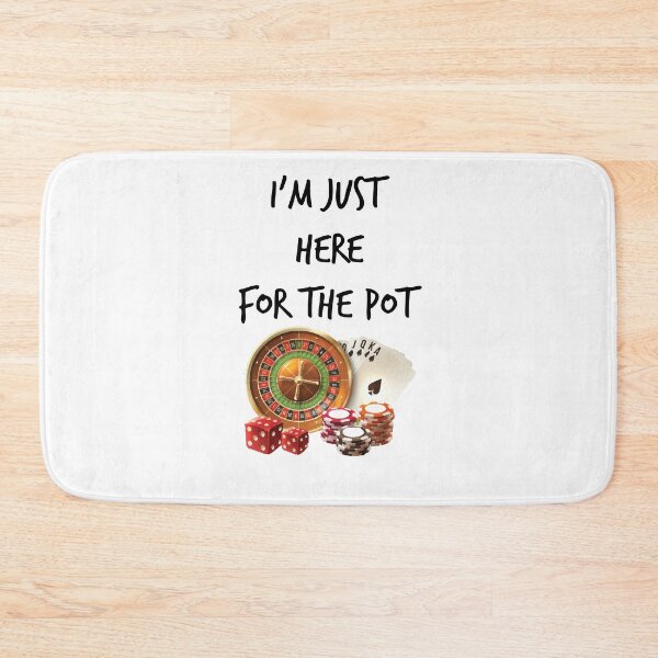 Item preview, I'm just here for the pot, pot gifts ,poker shirt ,funny poker player  designed and sold by Noussairox.