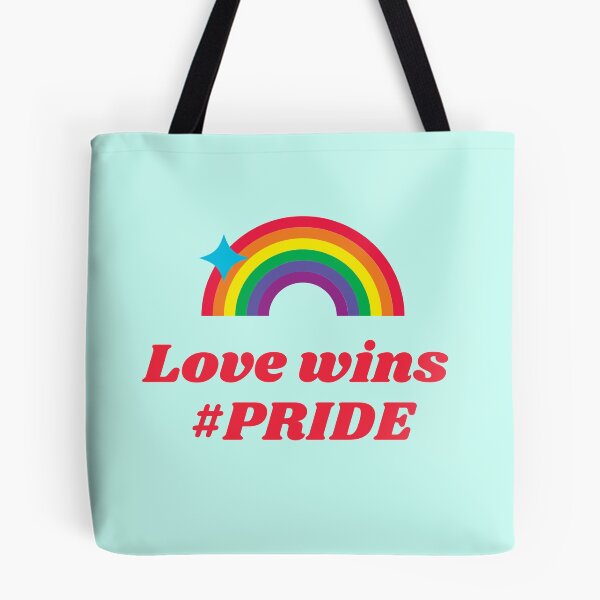 Item preview, Love wins Pride rainbow designed and sold by Delicarte.