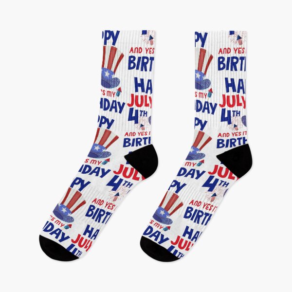 Item preview, Born On The Fourth Of July Birthday designed and sold by MagicBoutique.