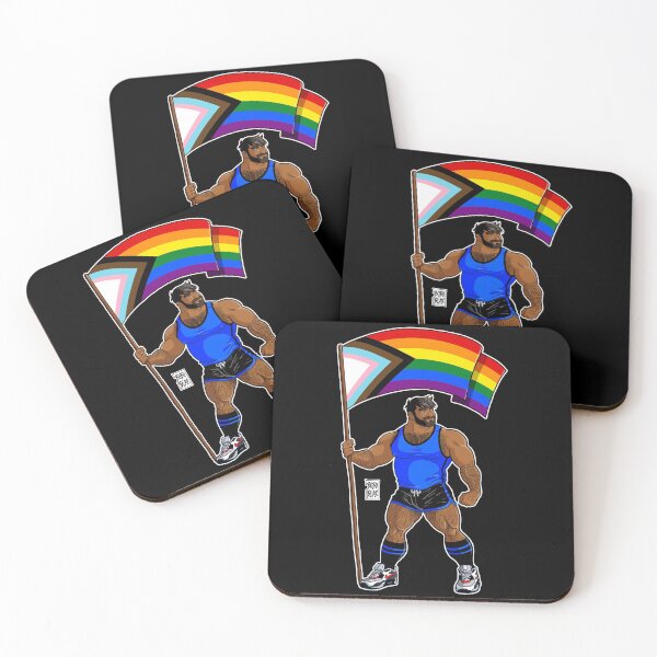 Item preview, ADAM LIKES PRIDE FLAG - SOUTH ASIAN designed and sold by bobobear.