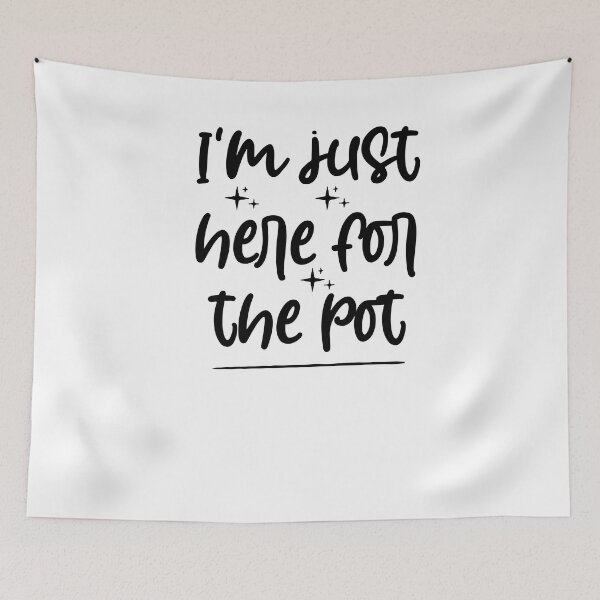Item preview, I'm just here for the pot, pot gifts ,poker shirt ,funny poker player  designed and sold by Noussairox.