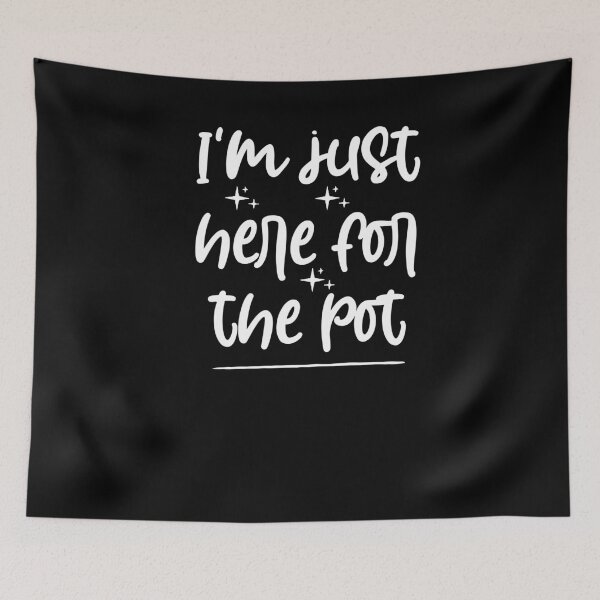 Item preview, I'm just here for the pot, pot gifts ,poker shirt ,funny poker player  designed and sold by Noussairox.