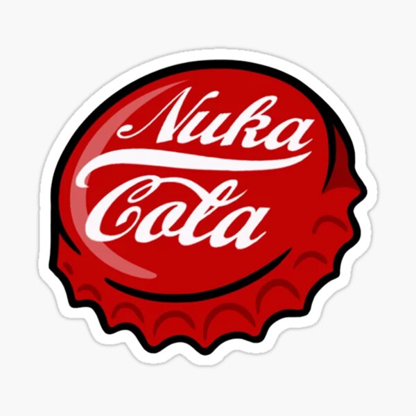 Nuka Cola Cap Logo (Fallout) Sticker