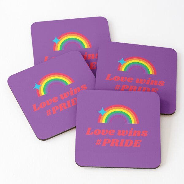 Item preview, Love wins Pride rainbow designed and sold by Delicarte.