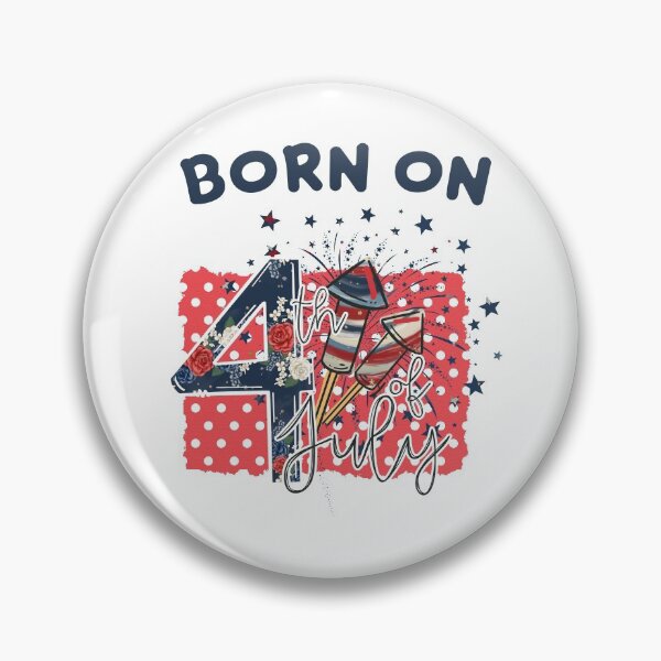 Item preview, Born On The Fourth Of July designed and sold by MagicBoutique.