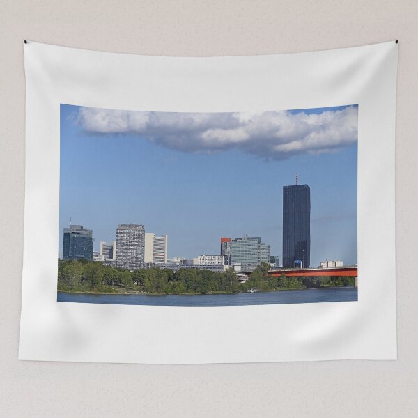 Item preview, skyscrapers Donau city Vienna cityscape Austria designed and sold by goceris.