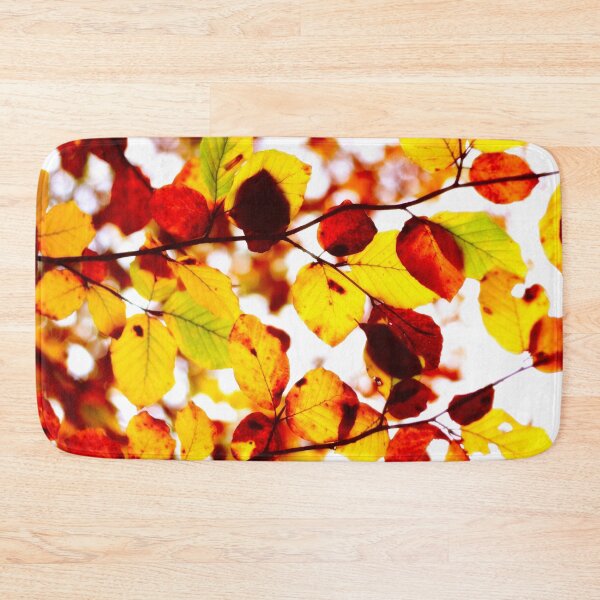 Item preview, Autumn Beech Leaves designed and sold by FOLK ART FUSION by heidiannemorris.