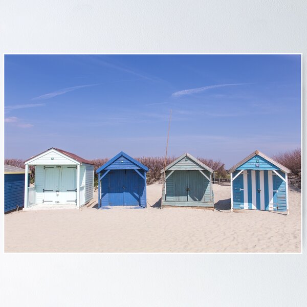 Item preview, Beach hut blues at West Wittering beach designed and sold by Zoe Power.