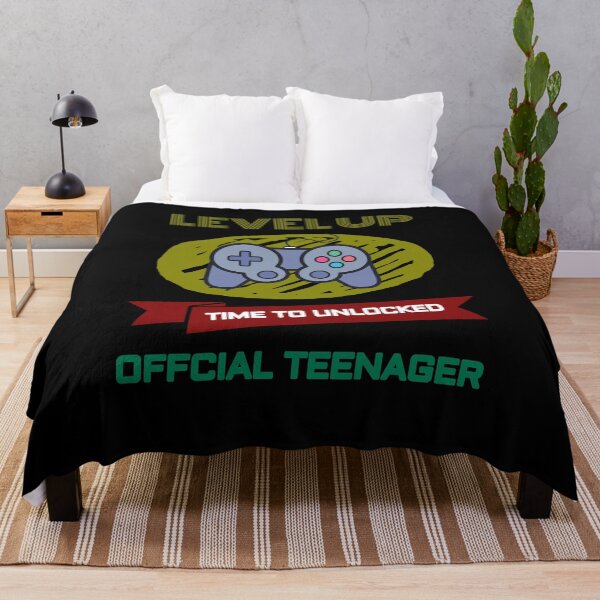 Item preview, Level UP Time To Unlocked Official Teenager Gift designed and sold by SJRoil.