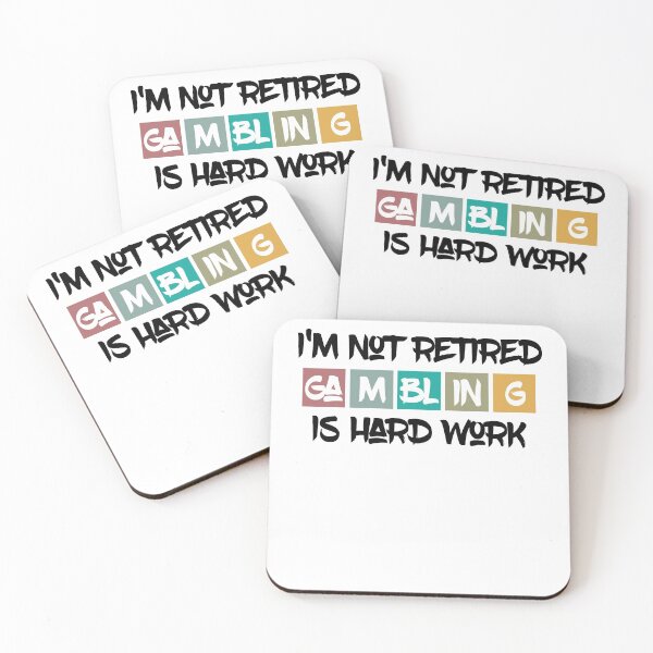 Item preview, I'm Not Retired Gambling Is Hard Work,Slot Machine Shirt, Gambling Gift, Funny Slot Machine  designed and sold by Noussairox.