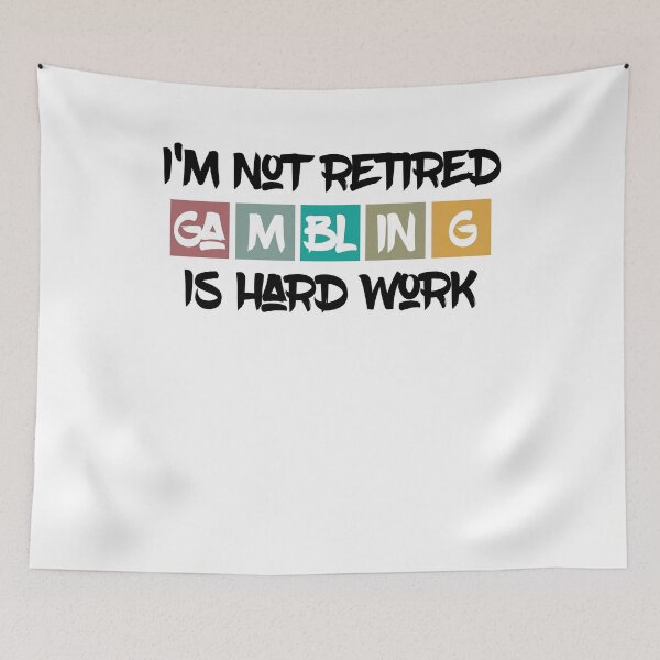 Item preview, I'm Not Retired Gambling Is Hard Work,Slot Machine Shirt, Gambling Gift, Funny Slot Machine  designed and sold by Noussairox.