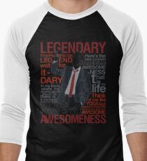 Barney Stinson - Legendary T-shirt of Awesomeness Men's Baseball ¾ T-Shirt