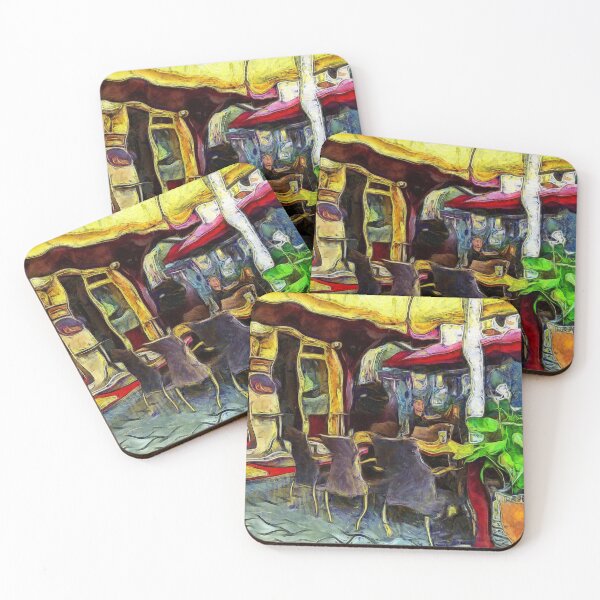Item preview, Sidewalk Cafe Old Istanbul Turkey KPA designed and sold by karynpeters.