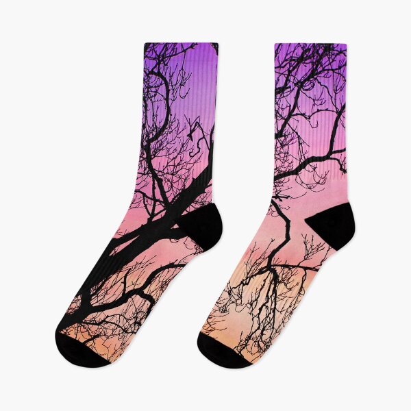 Item preview, Ash Tree Sunset designed and sold by FOLK ART FUSION by heidiannemorris.