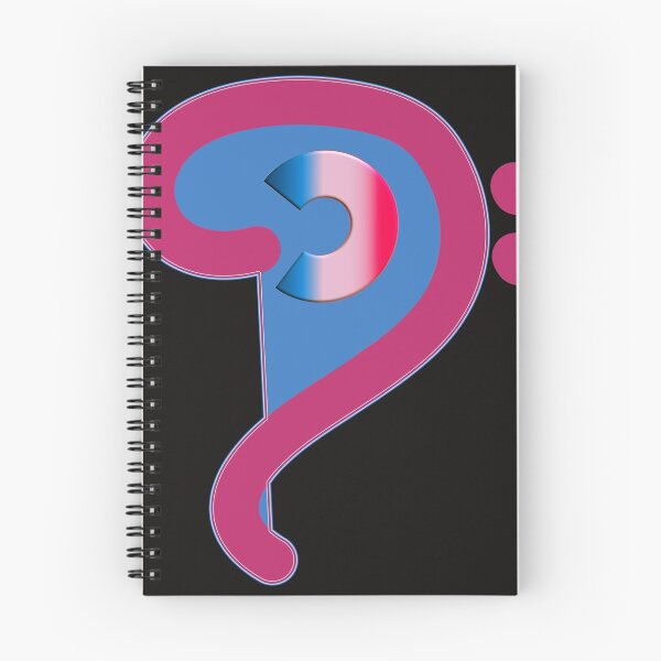 Item preview, Musical F key 3D Coeur Art Moderne blue white red theme. designed and sold by Ralek.