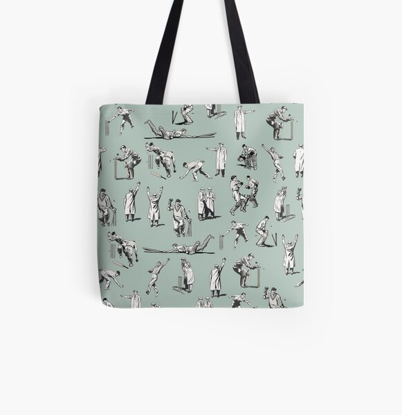 Cricket (Teal) All Over Print Tote Bag