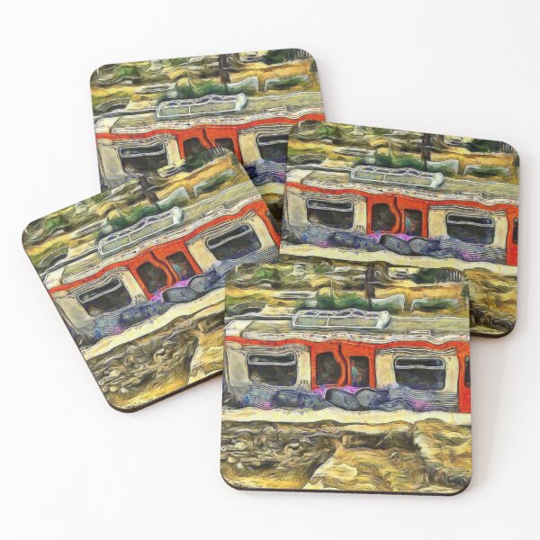 Item preview, Train Through Athens Ruins Greece KPA designed and sold by karynpeters.