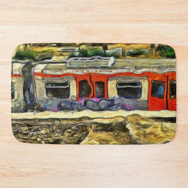 Item preview, Train Through Athens Ruins Greece KPA designed and sold by karynpeters.