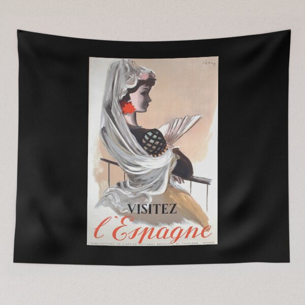 Item preview, Visitez l Espagne vintage travel poster designed and sold by stickart-marek.