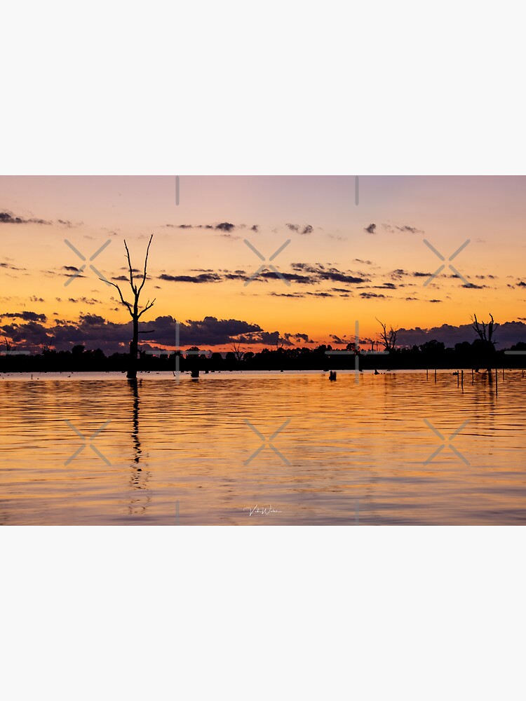 "Lake Mulwala, Yarrawonga, Victoria, Australia." Sticker for Sale by