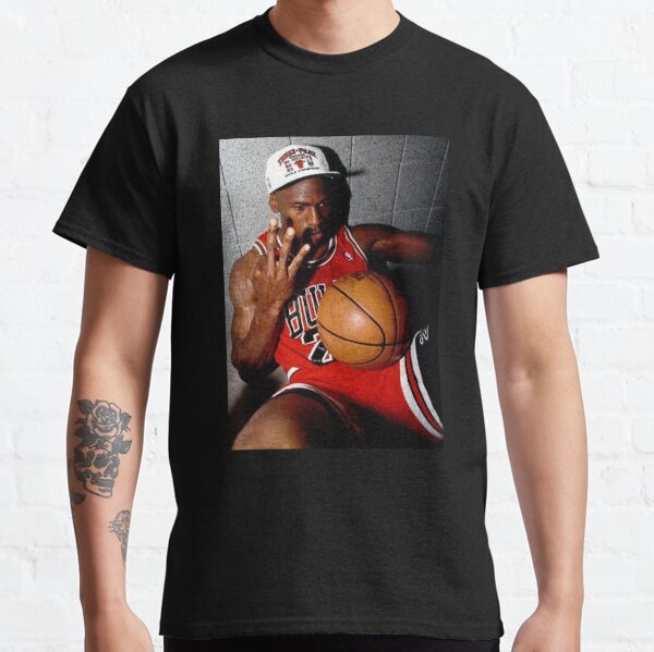 Michael Jordan Threepeat Camiseta clásica