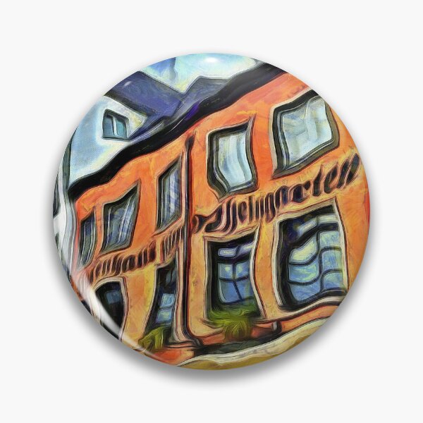 Item preview, Orange Building in Old Speyer Germany KPA designed and sold by karynpeters.
