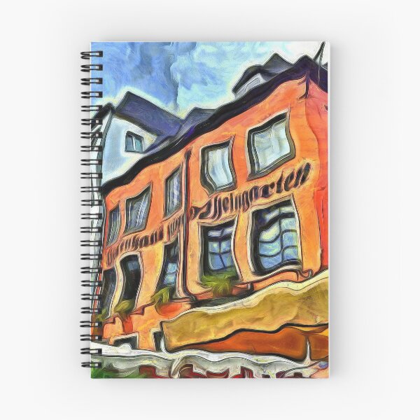 Item preview, Orange Building in Old Speyer Germany KPA designed and sold by karynpeters.