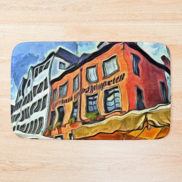 Item preview, Orange Building in Old Speyer Germany KPA designed and sold by karynpeters.