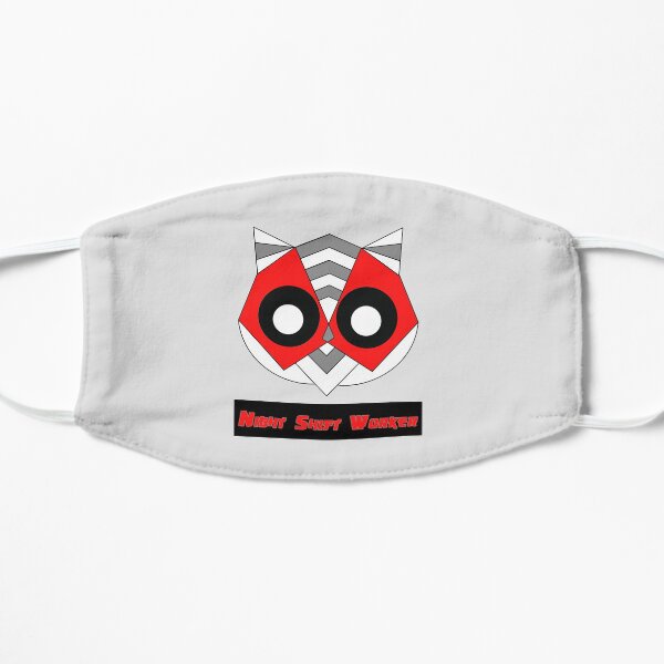 Night Shift Worker_red Mask
