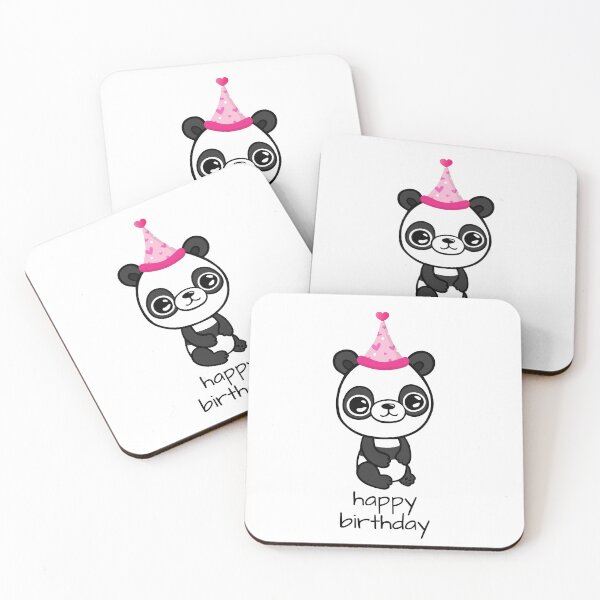 Item preview, Happy Birthday Panda designed and sold by jakezbontar.