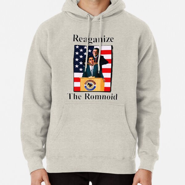 Reaganize the romnoid 1 Pullover Hoodie