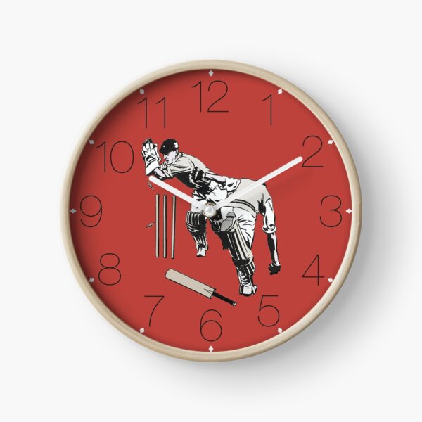 Cricket (Red) Clock