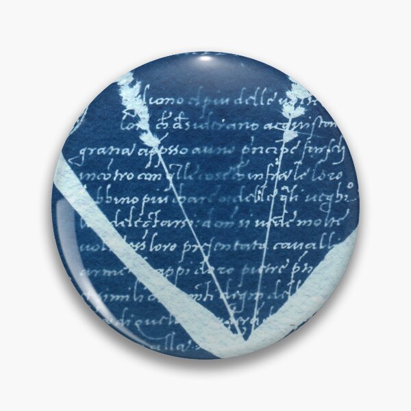 Item preview, Botanical blue floral Cyanotype print 28 designed and sold by KasparekFineArt.