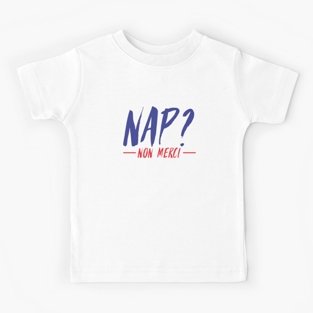 NAP? Non Merci - Rebellious nap time - short sleeve baby one piece