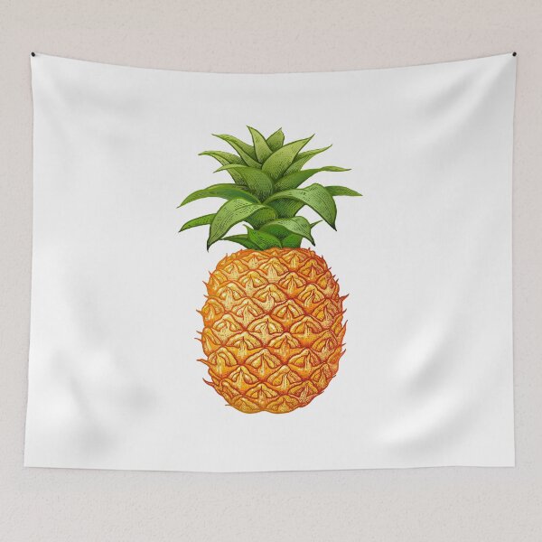 Item preview, Funny Pineapple Drawing designed and sold by MagicBoutique.