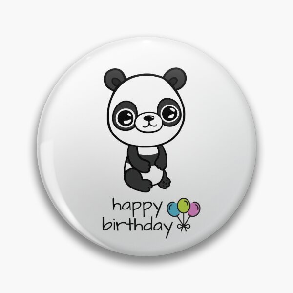 Item preview, Happy Birthday Panda designed and sold by jakezbontar.