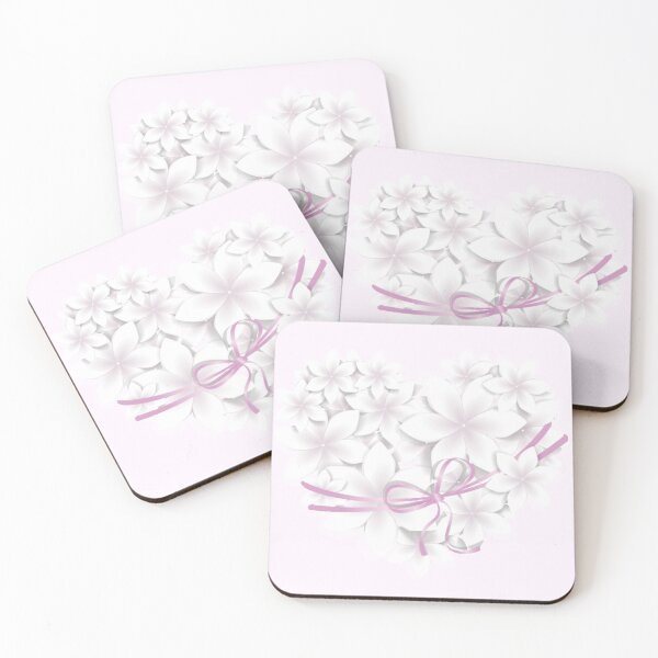 Item preview, White flowers designed and sold by NOX124.