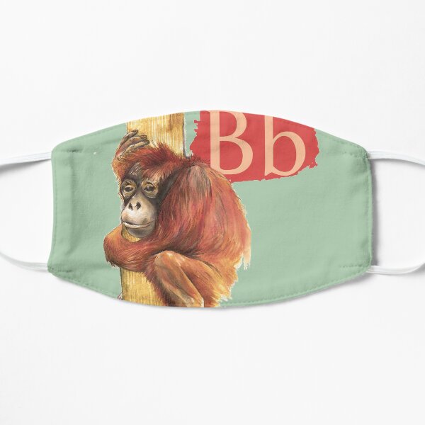 B is for Borneo Orangutan Mask