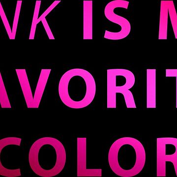 My Favorite Pink Things
