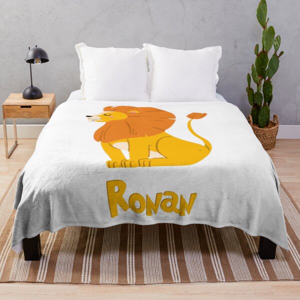 Item preview, Ronan Lion Baby Boy Wild Animal Name designed and sold by HelloFromAja.